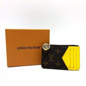 LOUIS VUITTON M81882 Monogram Porte Cult Romy Card Case coin purse